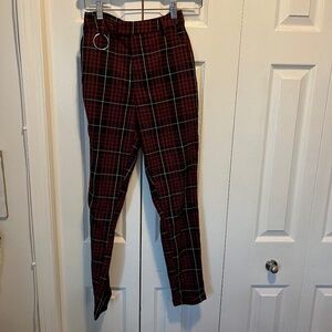 Hot Topic size XXS plaid pants